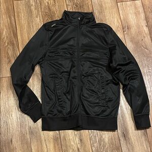 ENYCE Black Track Jacket Men Size M